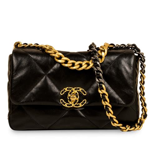 chanel 19 handbag small|chanel 19 handbag price.